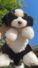 Handcrafted Realistic Bernese Mountain Dog Plush
